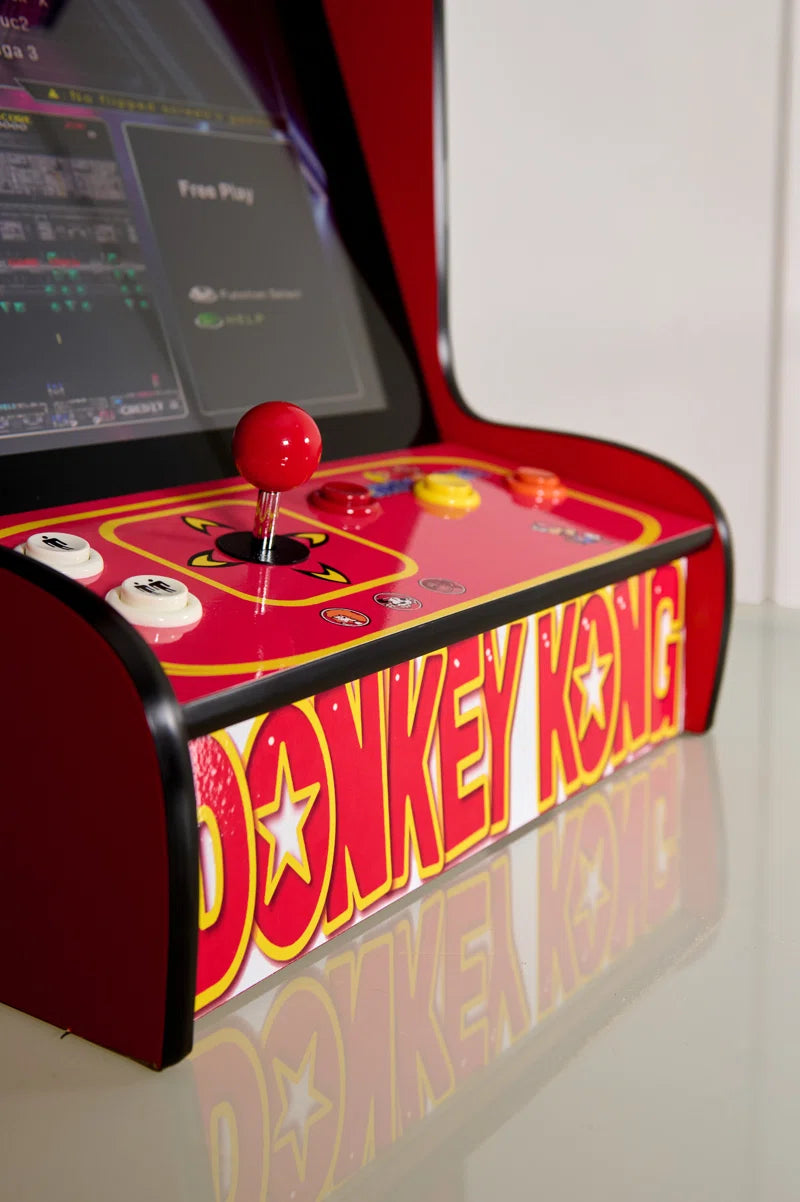 412 Classic Retro Games Tabletop Arcade Machine by (Red)