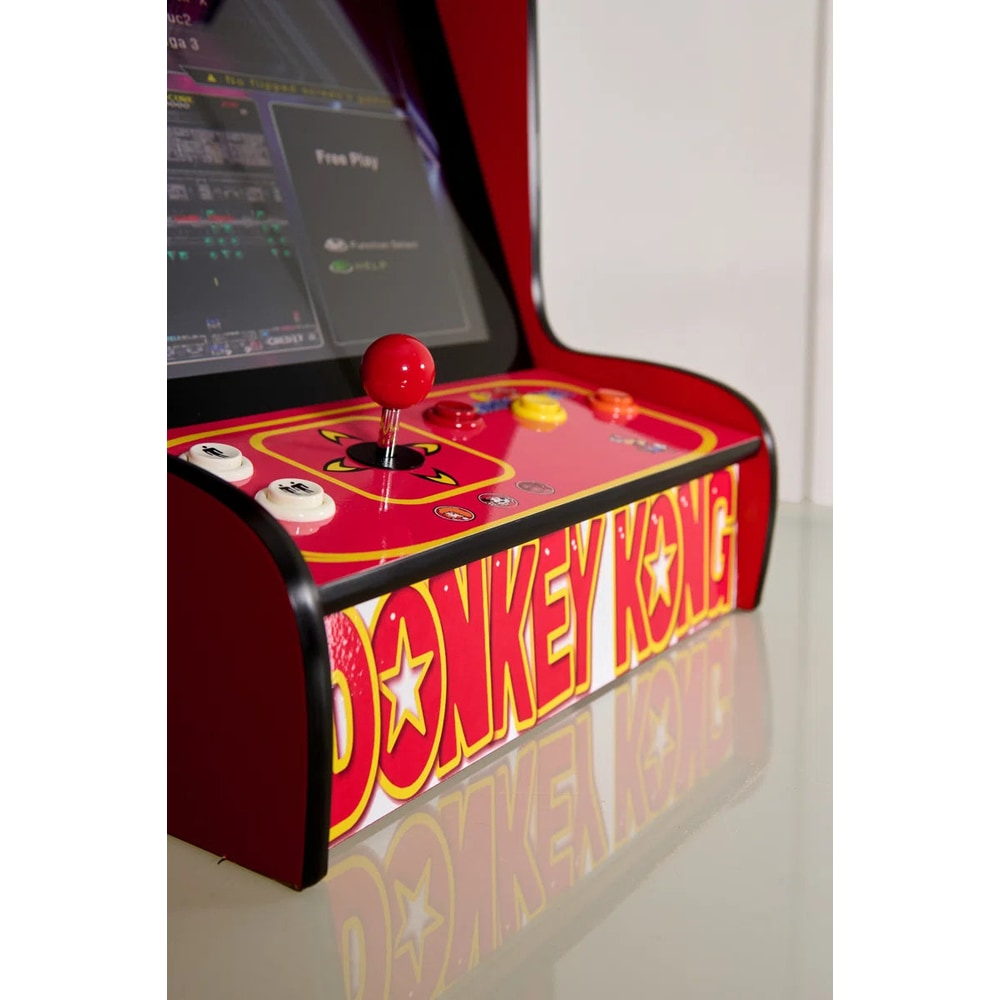412 Classic Retro Games Tabletop Arcade Machine by (Red)