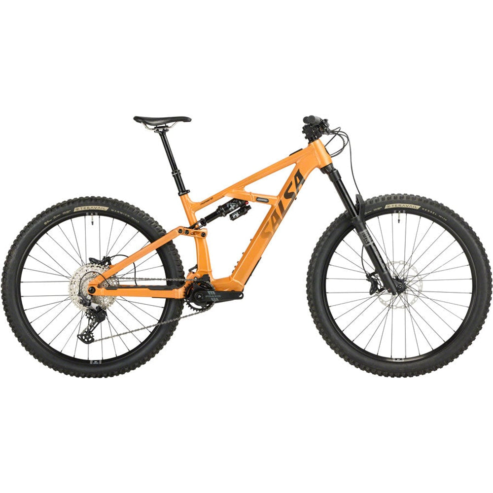 Salsa Moraine Deore 12 Ebike - 29" Aluminum Terracotta Orange Medium