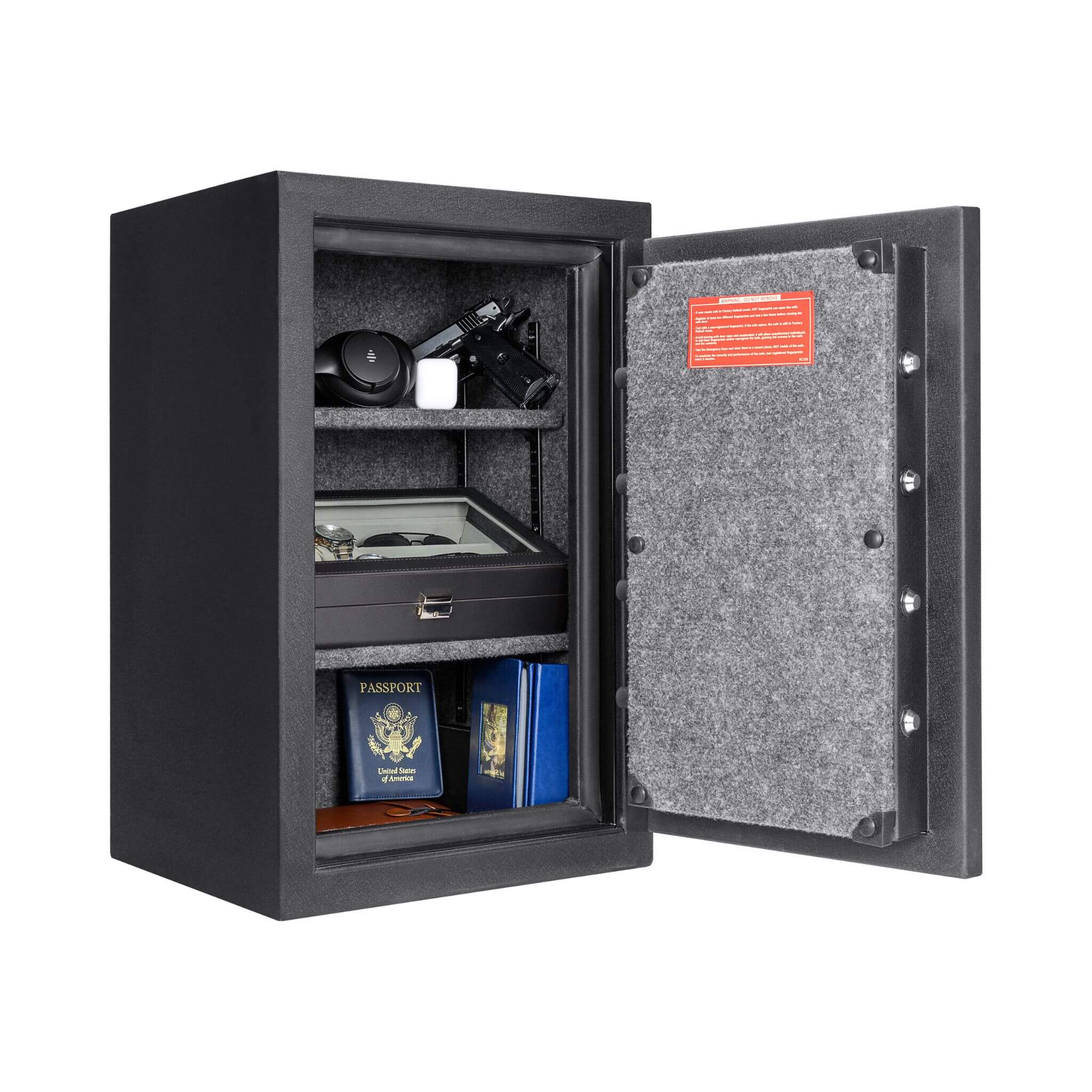 Barska 2.02 CF Heavy-Duty Fire Resistant Safe With Biometric Keypad