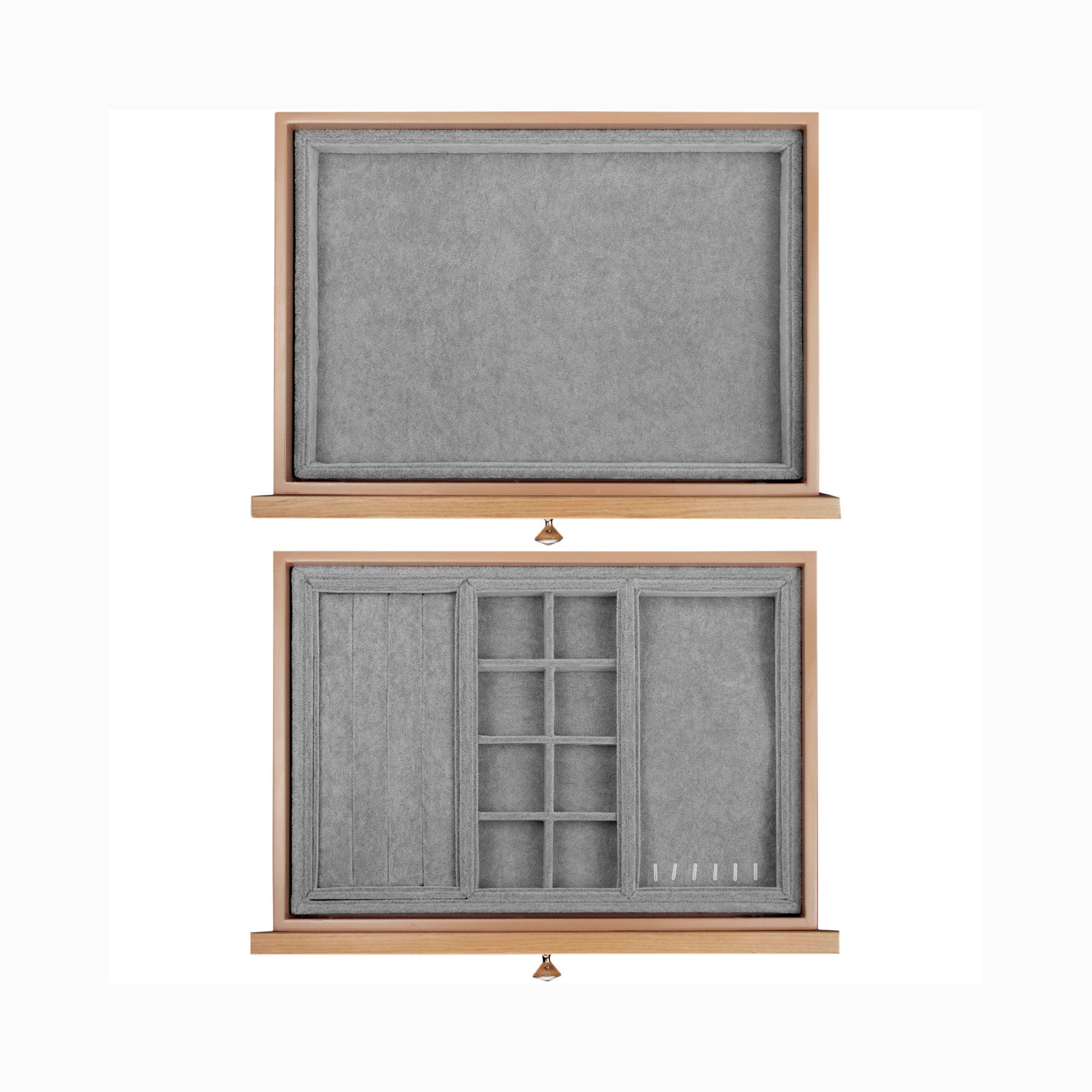 Barska 2.75 CF White Fireproof Jewelry Safe With Jewelry Storage Drawer