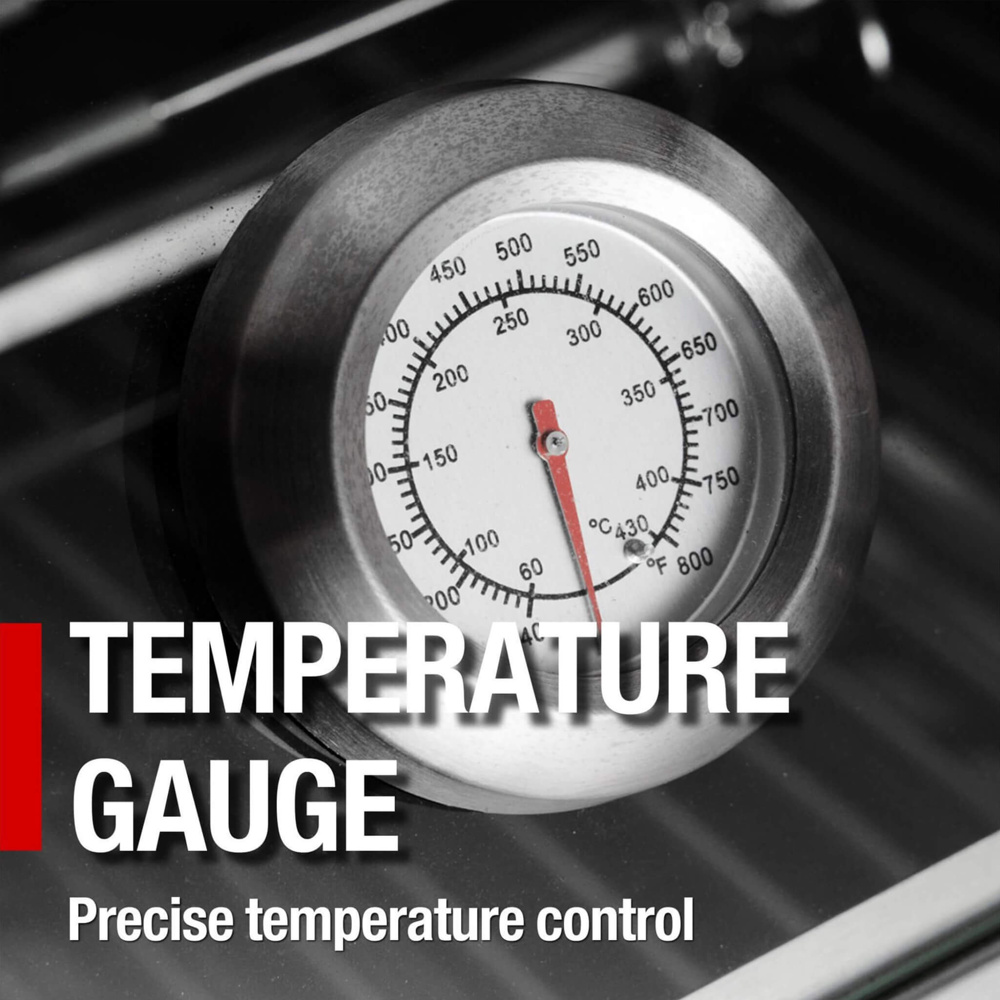 Castelle Flame Premium Black Stainless Steel 6-Burner Gas Grill Kitchen Island With Rotisserie Kit