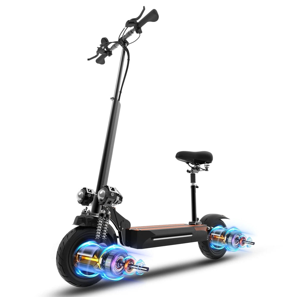 Upgrade 2600W Electric Scooter with Seat for Adults, 42MPH Max Speed, up to 45 Miles Range, 48V/21AH Battery, Commuting E-Scooter Max Load 330Lbs