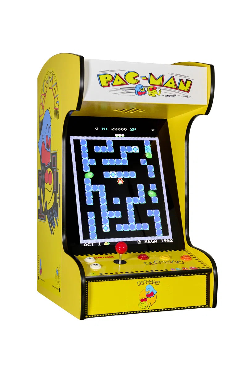412 Classic Retro Games Tabletop Arcade Machine by (Yellow)