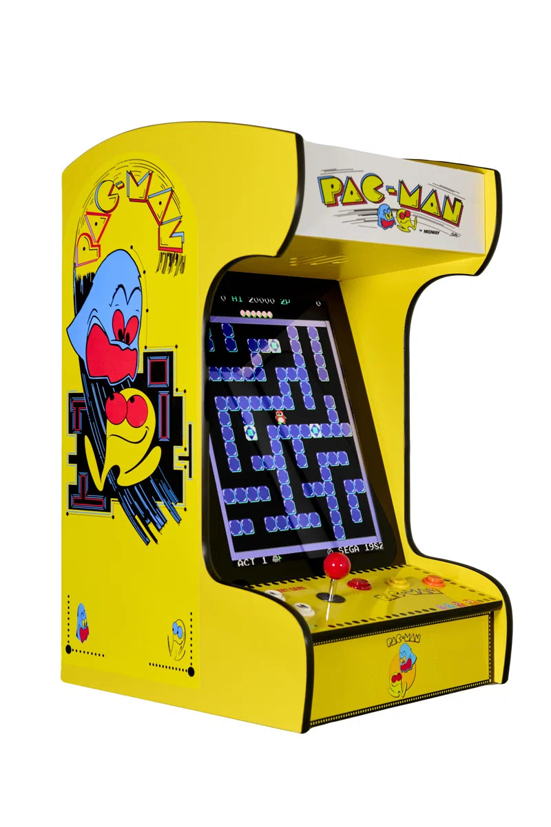 412 Classic Retro Games Tabletop Arcade Machine by (Yellow)