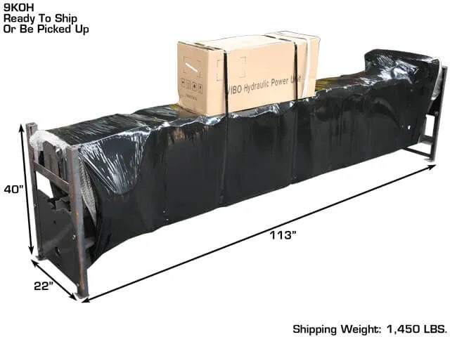 Atlas 9KOHX Overhead Adjustable Height Two Post Lift