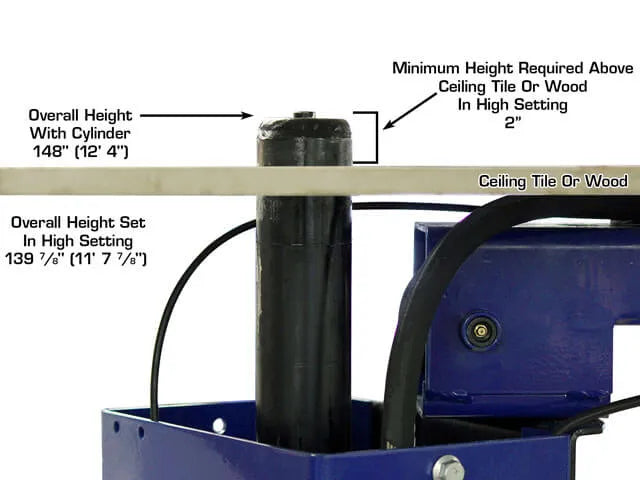 Atlas Platinum PVL-10 ALI Certified Two Post Lift