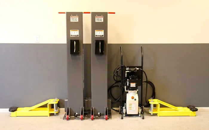 MaxJax M7K Portable Two Post Lift Standard Package