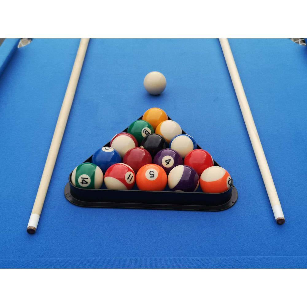 5.5 Ft. Game Table, Pool Table, Billiard Table, Table Games, Children'S Game Table, Multi Game Table Table Games in Blue