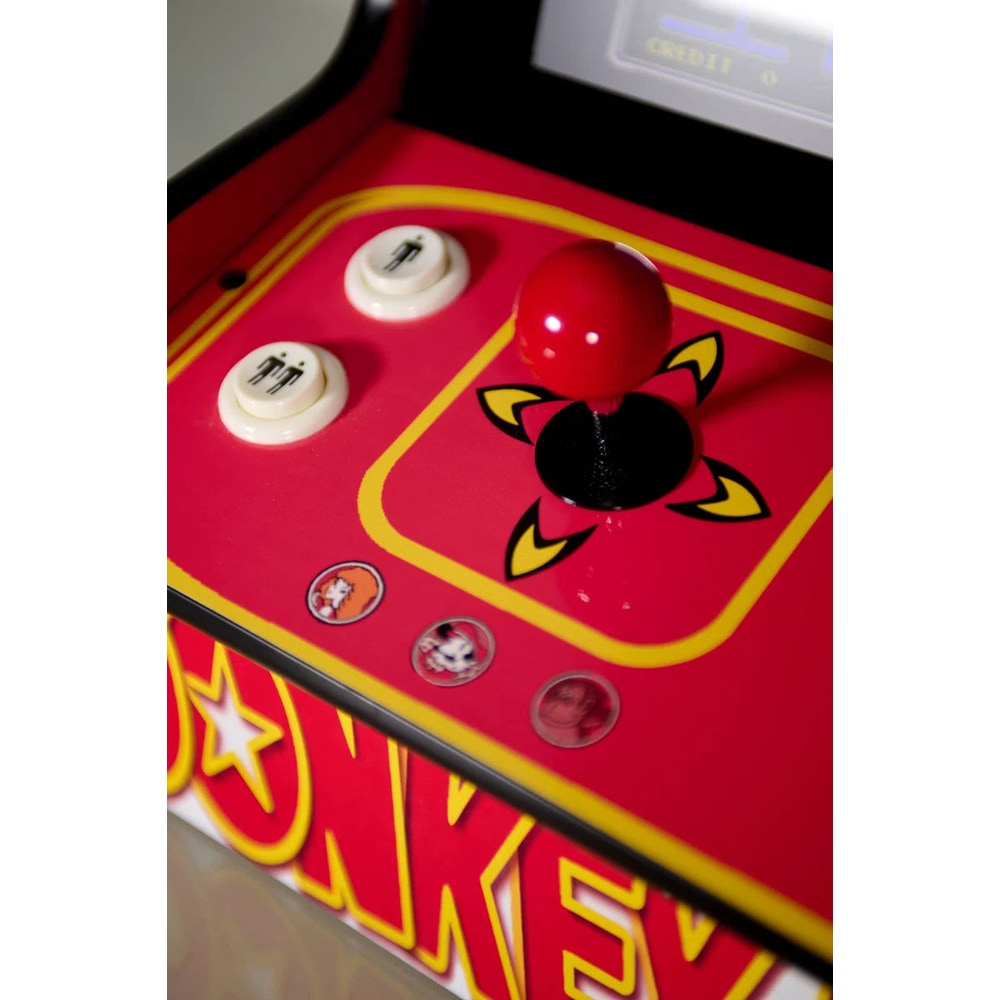 412 Classic Retro Games Tabletop Arcade Machine by (Red)