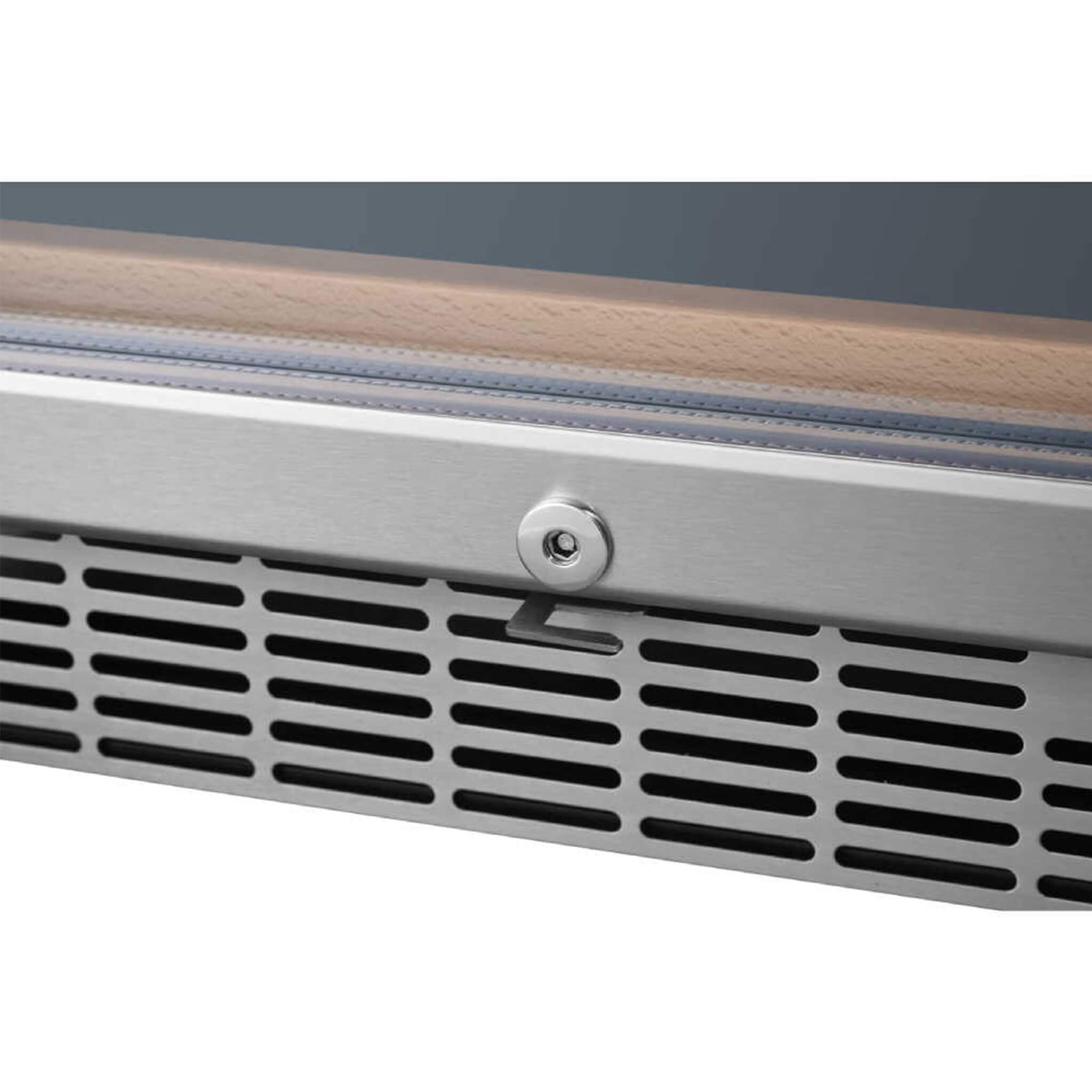 Edgestar 141 Bottle Capacity Freestanding Dual Zone Wine Cooler With Interior Lighting, 24"