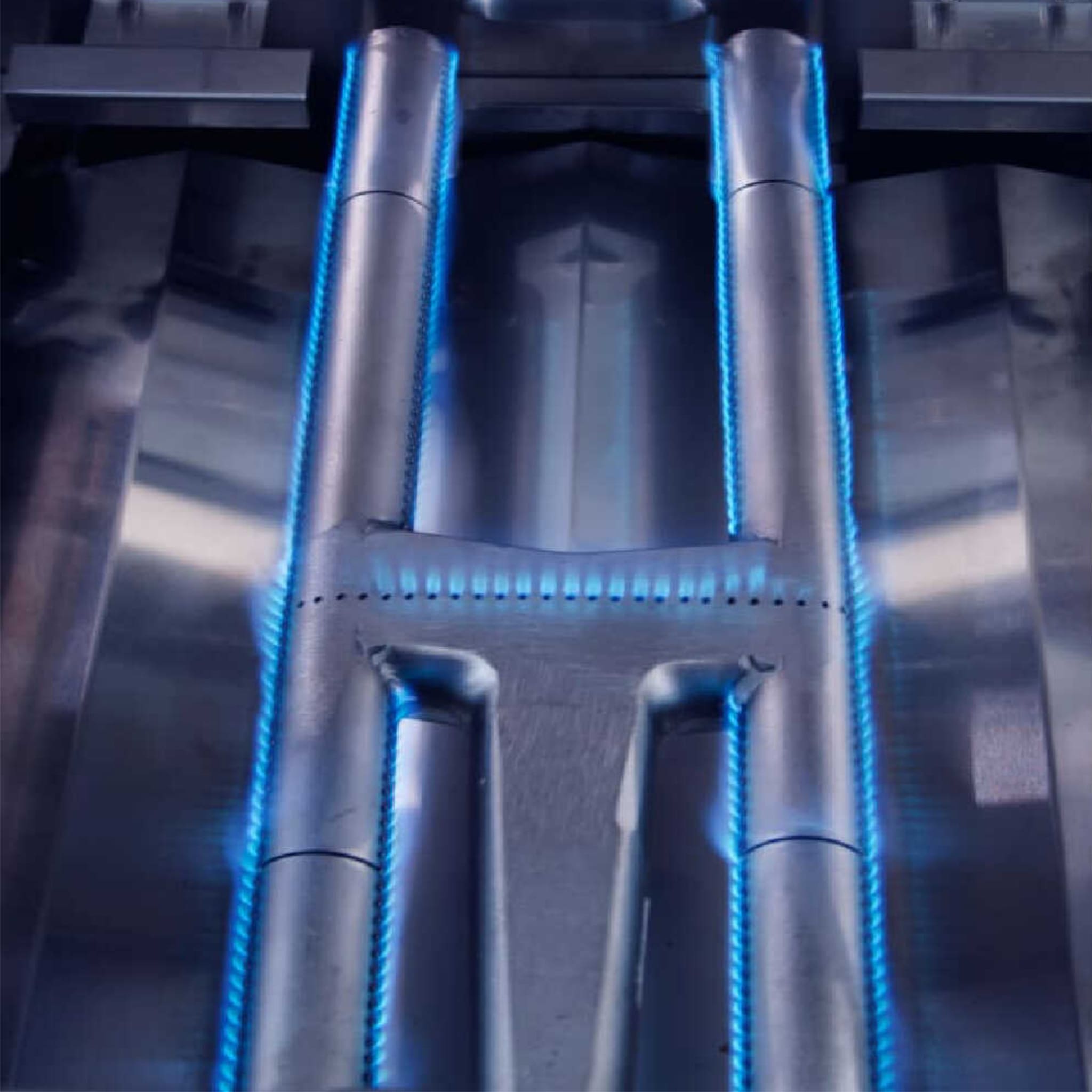 Edgestar 89K BTU 36-Inch Liquid Propane Freestanding LED Lighting Grill Cart With Rotisserie