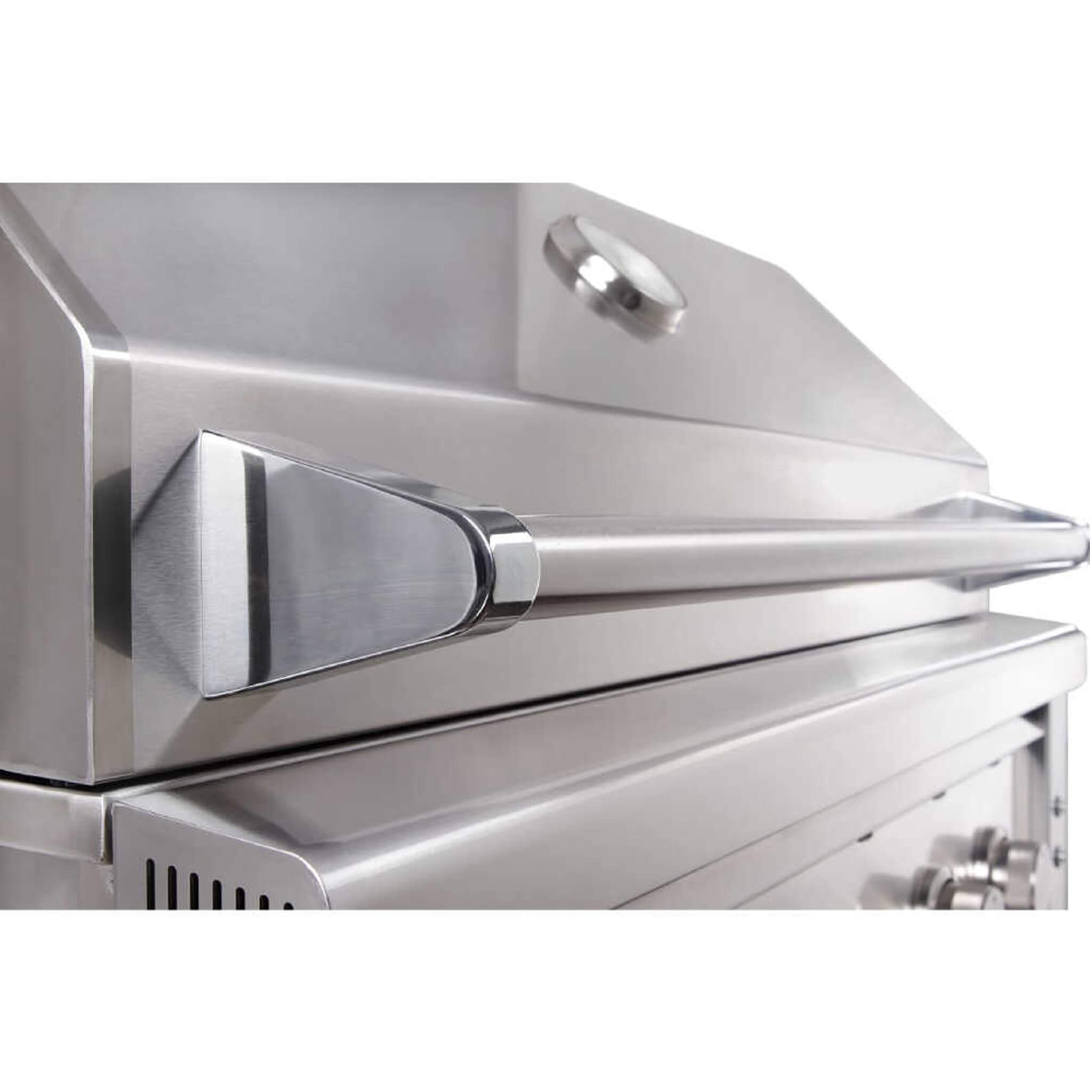 Edgestar 89K BTU Built-In Grill With Rotisserie And LED Lighting, 42"