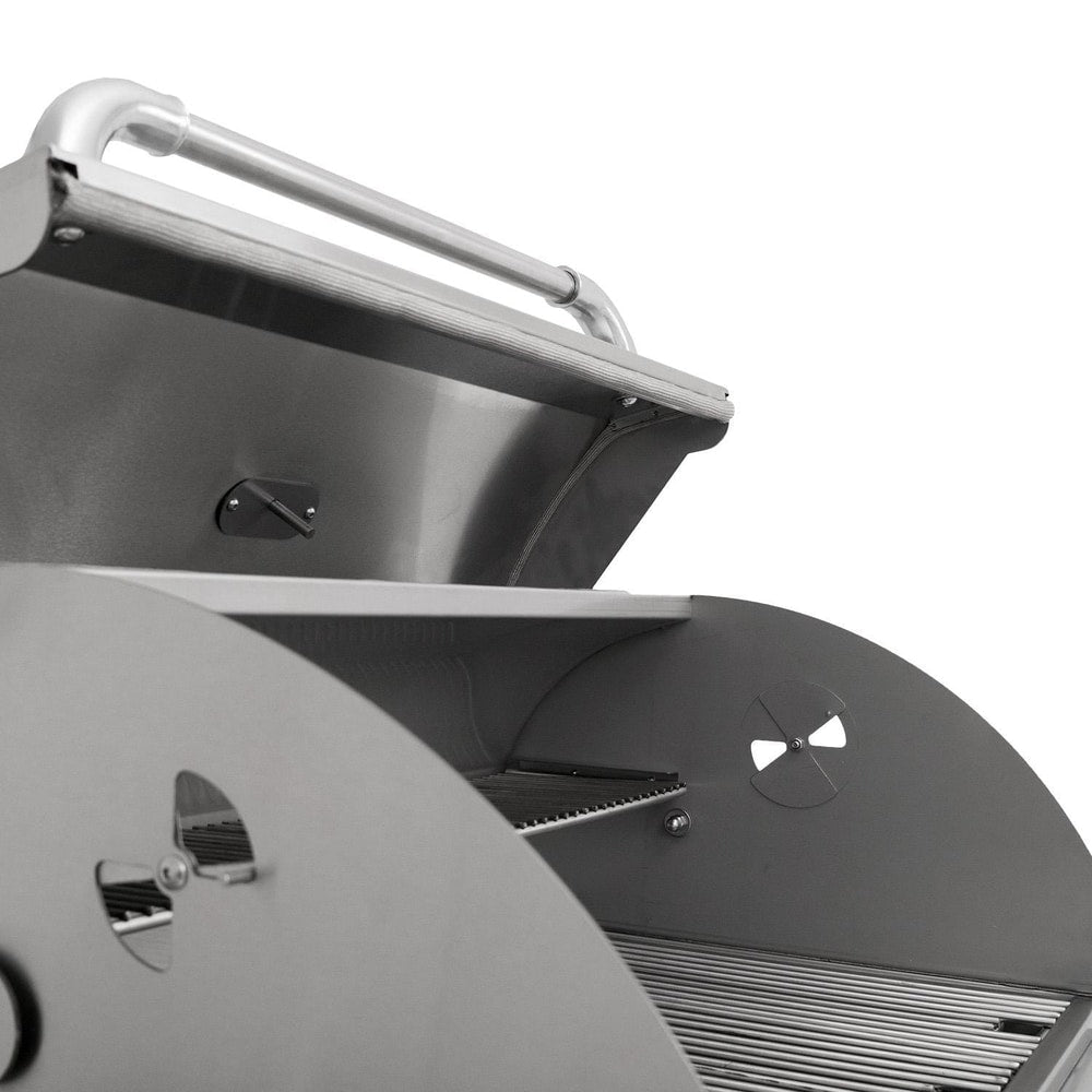 Bull Bison Premium 30-Inch Freestanding Charcoal Grill