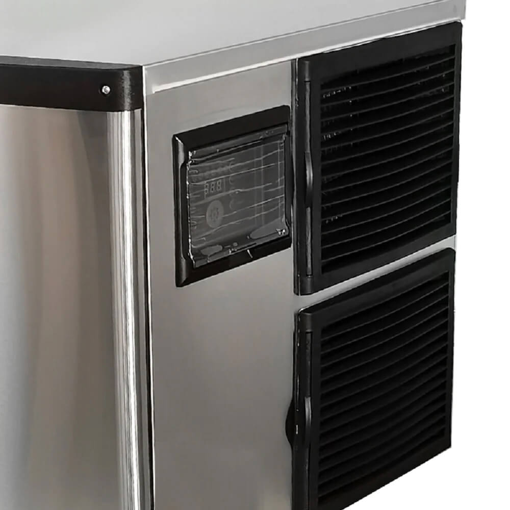 EQCHEN 350 lb Ice Maker, 350 Pound Ice Machine