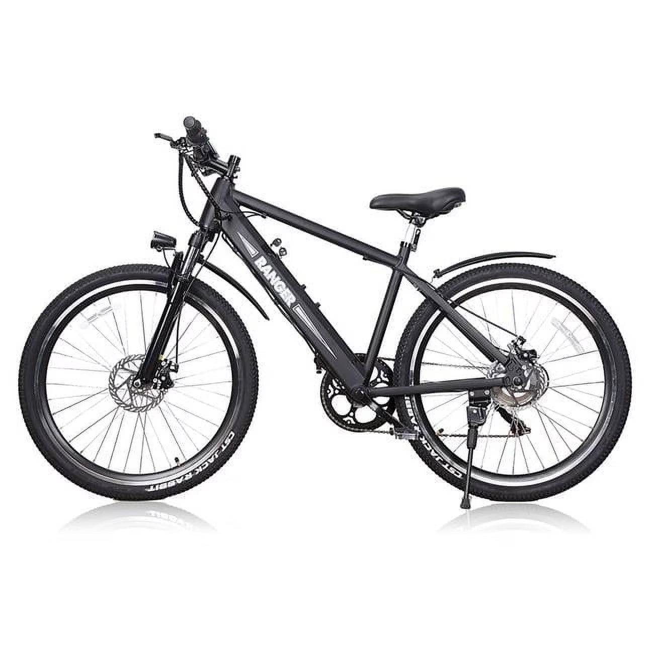 Ranger 26 Electric Mountain Bike, Black
