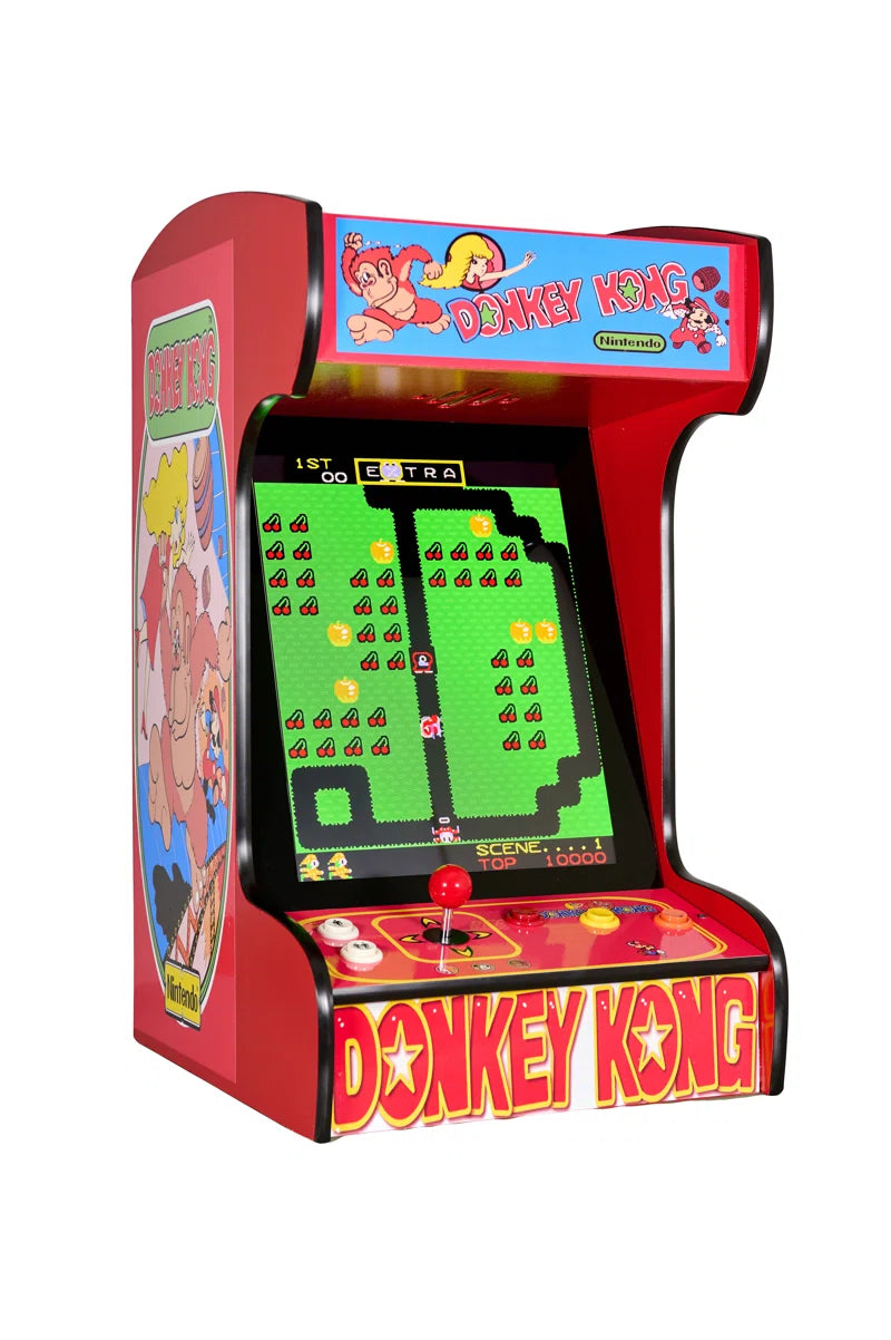 412 Classic Retro Games Tabletop Arcade Machine by (Red)