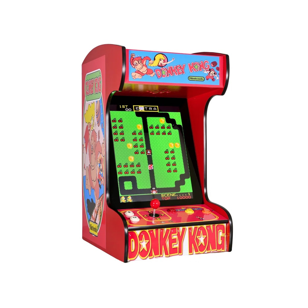 412 Classic Retro Games Tabletop Arcade Machine by (Red)