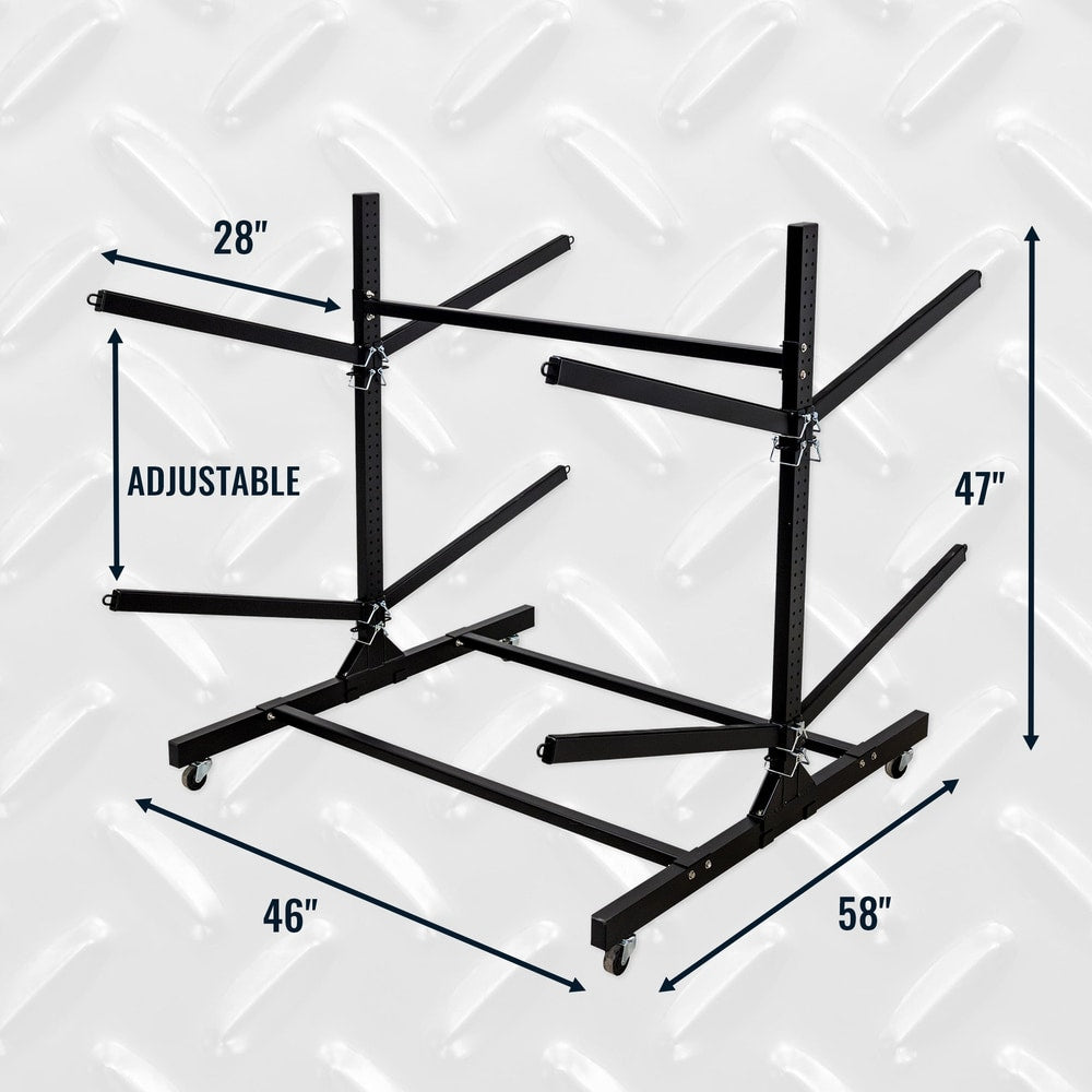 G-Watersport 4 Levels With Wheels | Double-Sided | Black