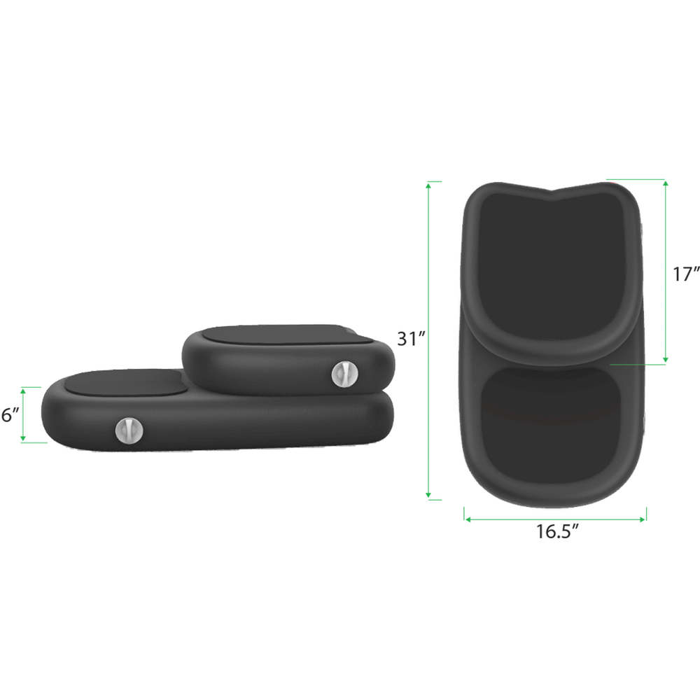 RevX Inflatable Barrel with Inflatable Steps