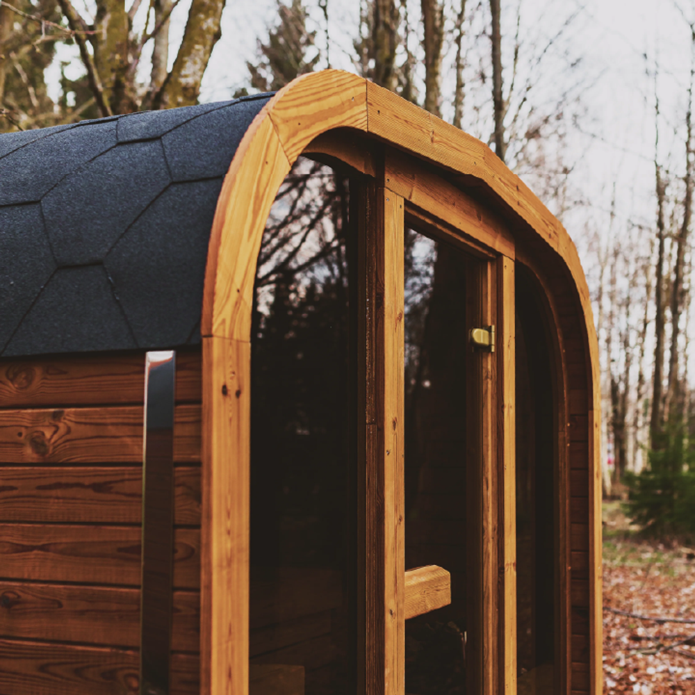 Patio Elegance MW16 ThermoWood Outdoor Sauna - Premium Outdoor Relaxation Experience
