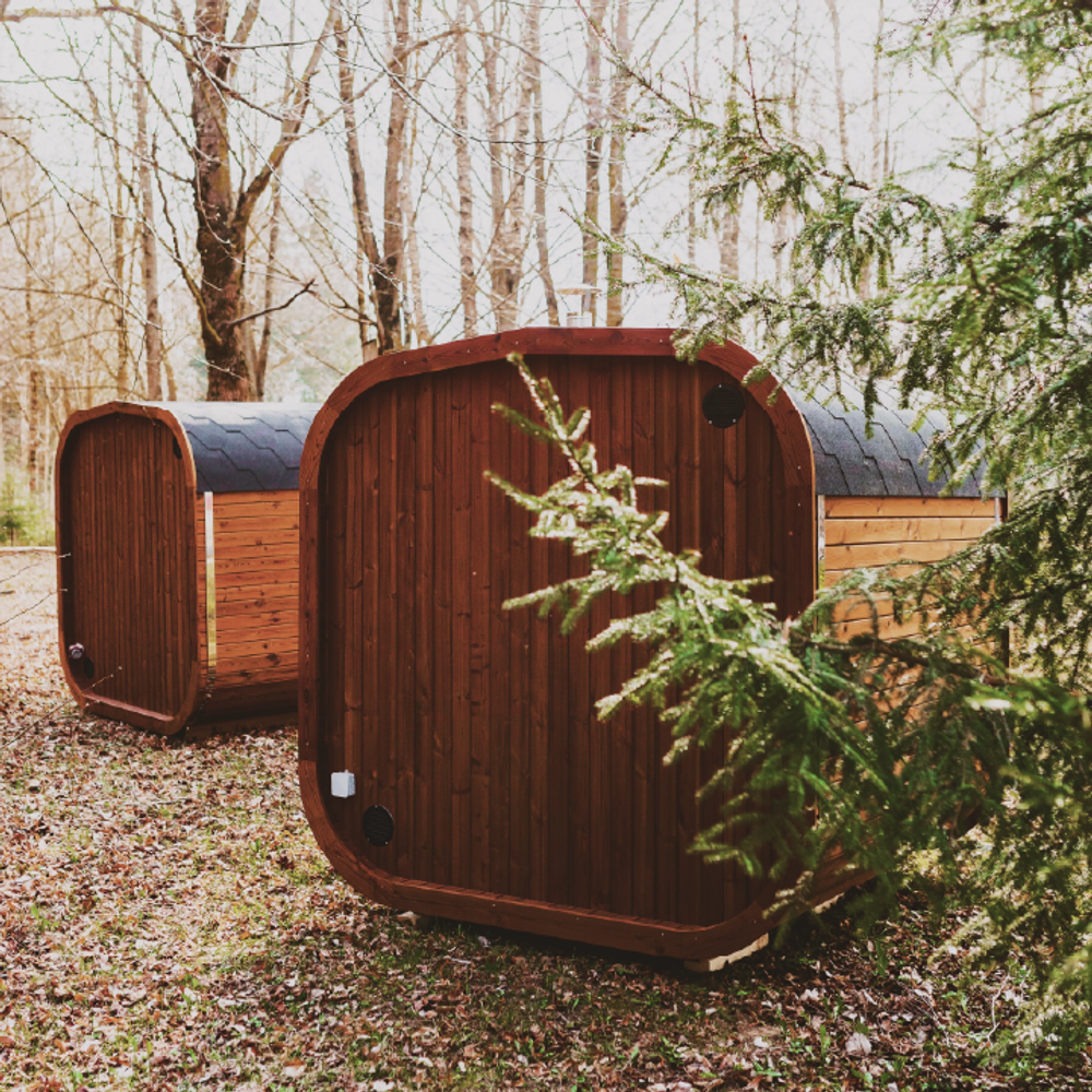 Patio Elegance MW16 ThermoWood Outdoor Sauna - Premium Outdoor Relaxation Experience