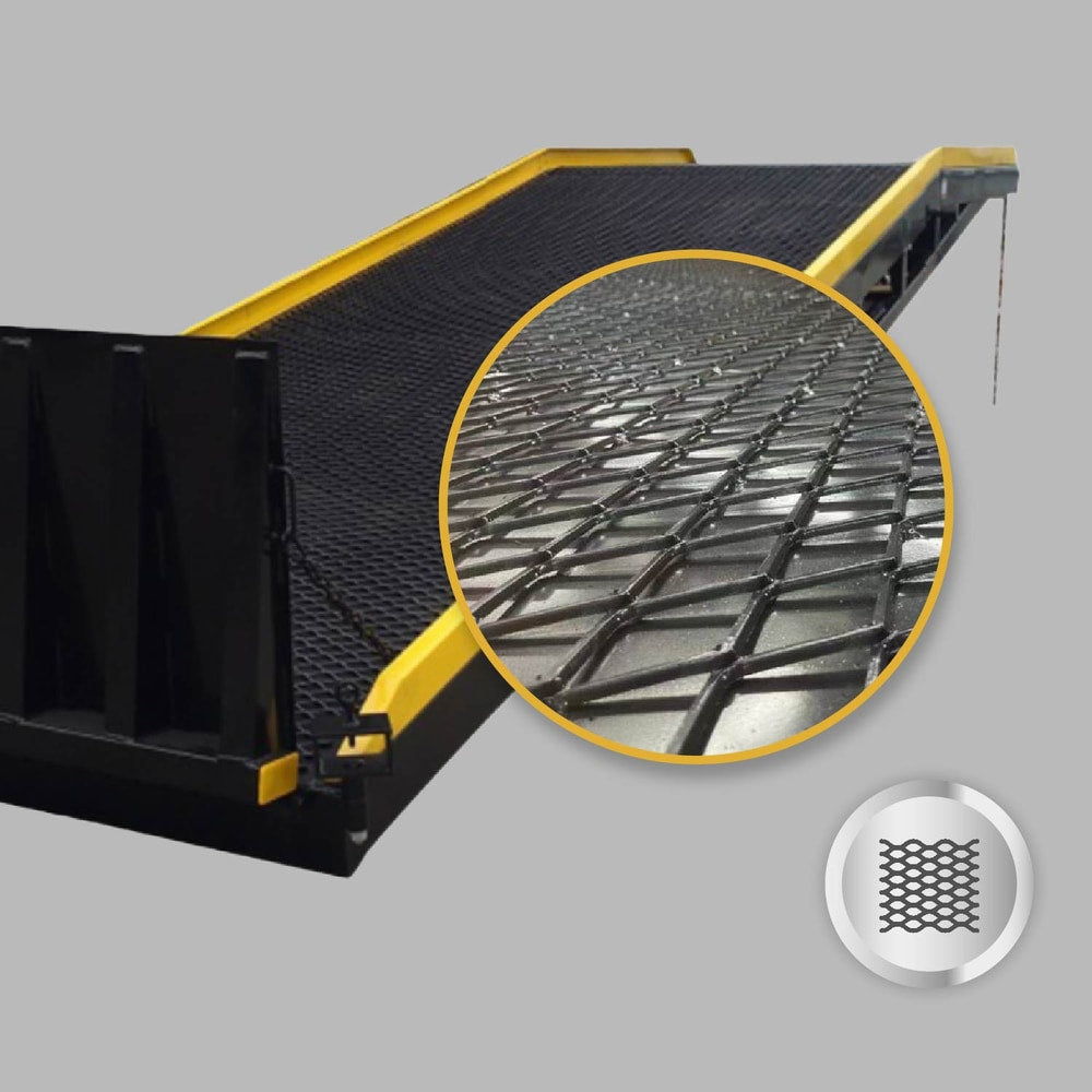 18,000 lb. Capacity Portable Loading Dock Ramps Yard Ramp