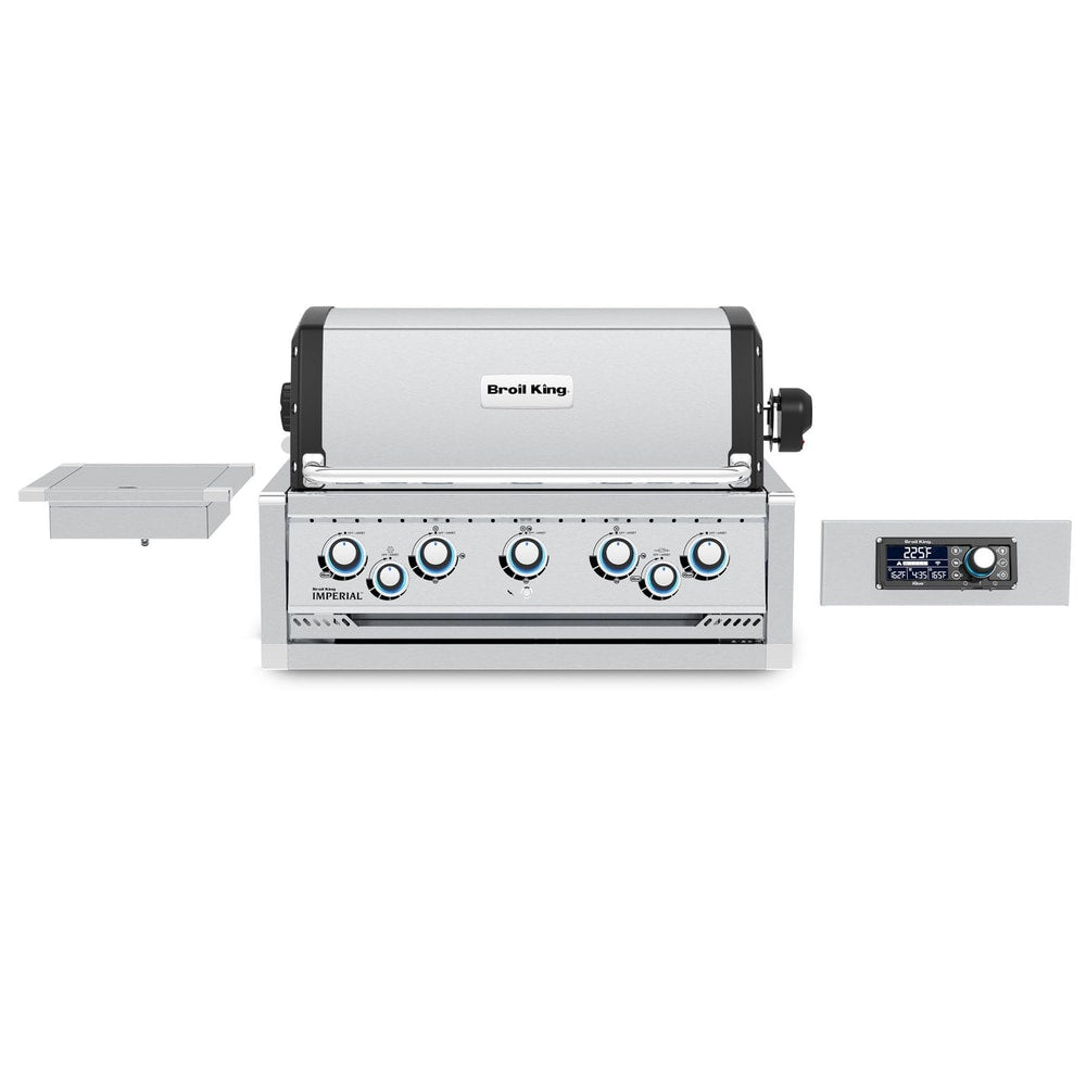 Broil King Imperial QS 590i 5-Burner Gas Grill Island With Rotisserie & Side Burner & iQue™ Technology Control