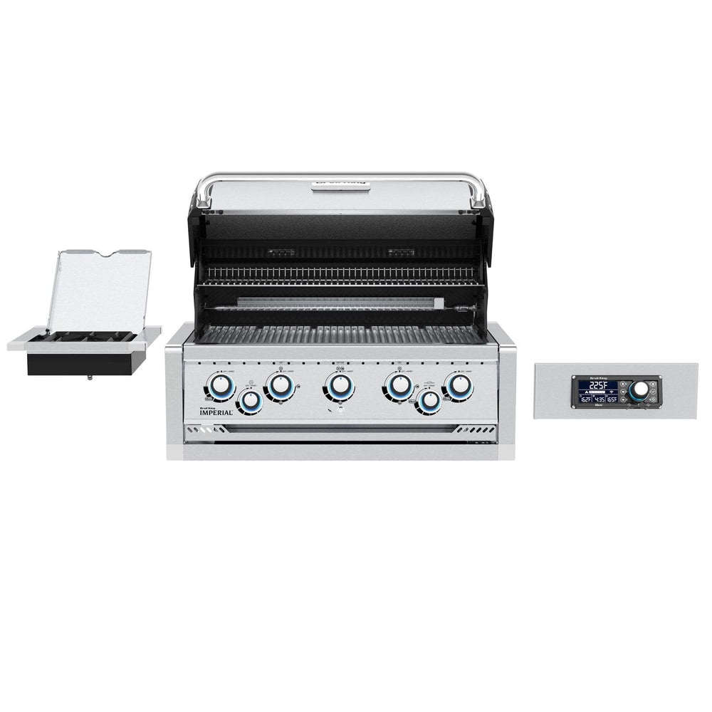 Broil King Imperial QS 590i 5-Burner Gas Grill Island With Rotisserie & Side Burner & iQue™ Technology Control