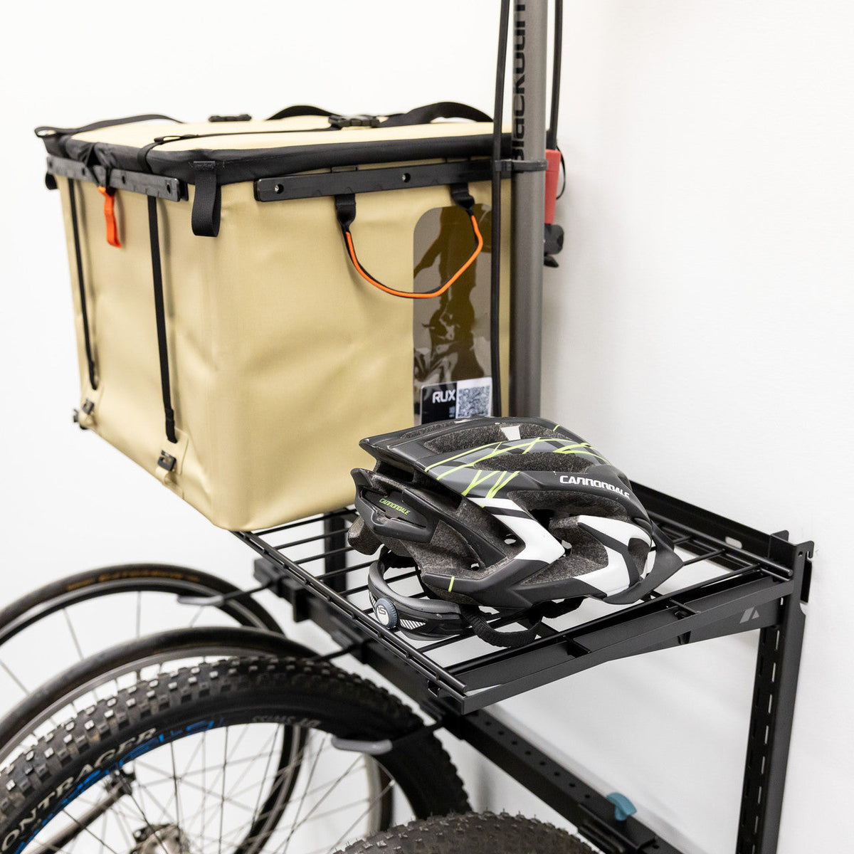 Bike Rack & Shelf | G-Bike Wire Shelf | Holds 5 Bikes