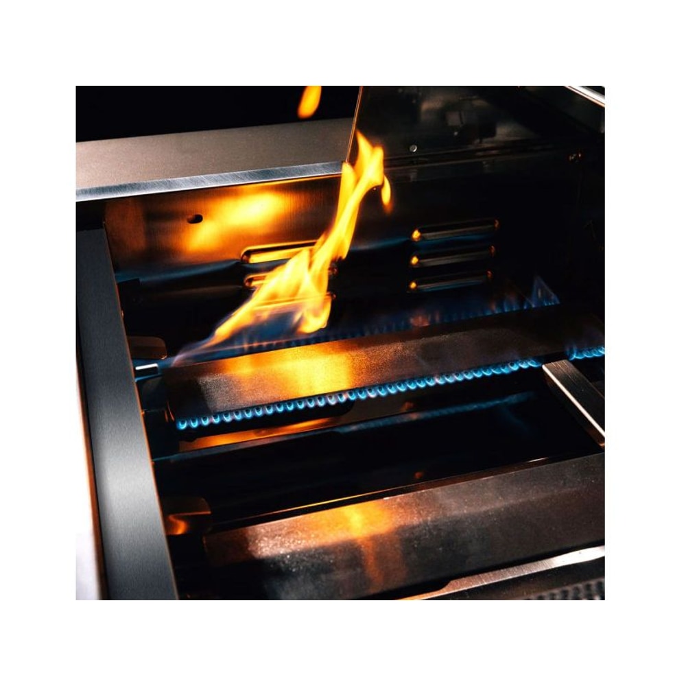 TrueFlame 25-Inch 3-Burner Freestanding Gas Grill with Grill Lights