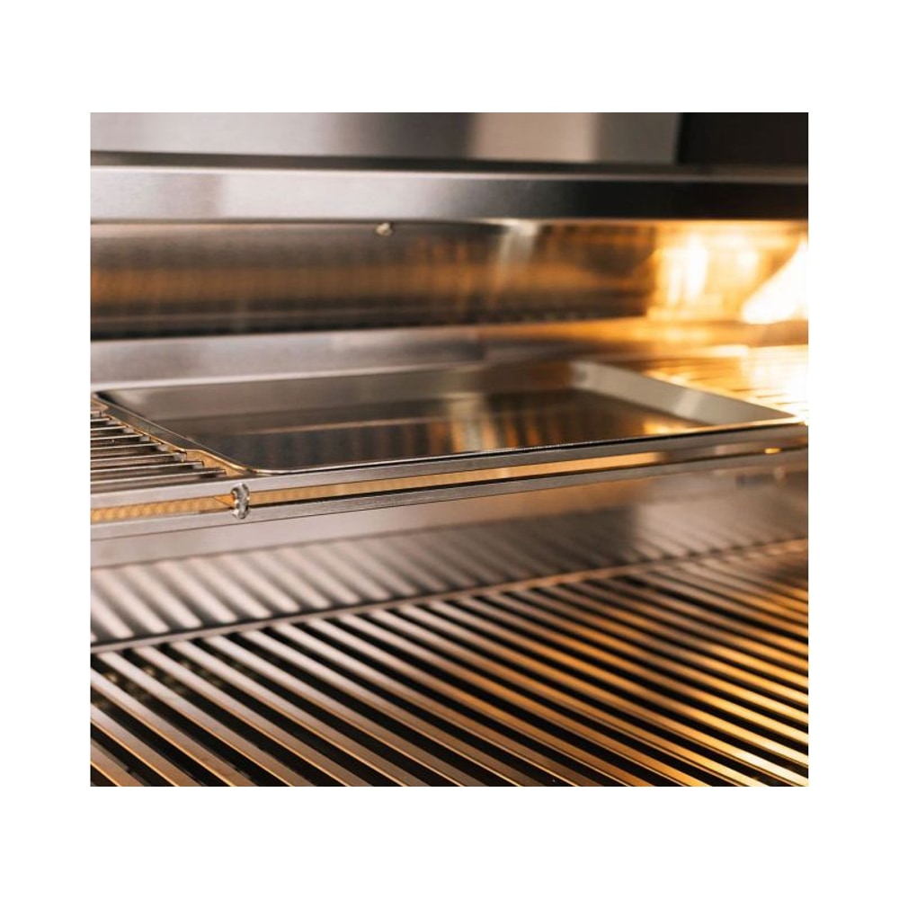 TrueFlame 40-Inch 5-Burner Freestanding Gas Grill with Rear Infrared Burner and Grill Lights