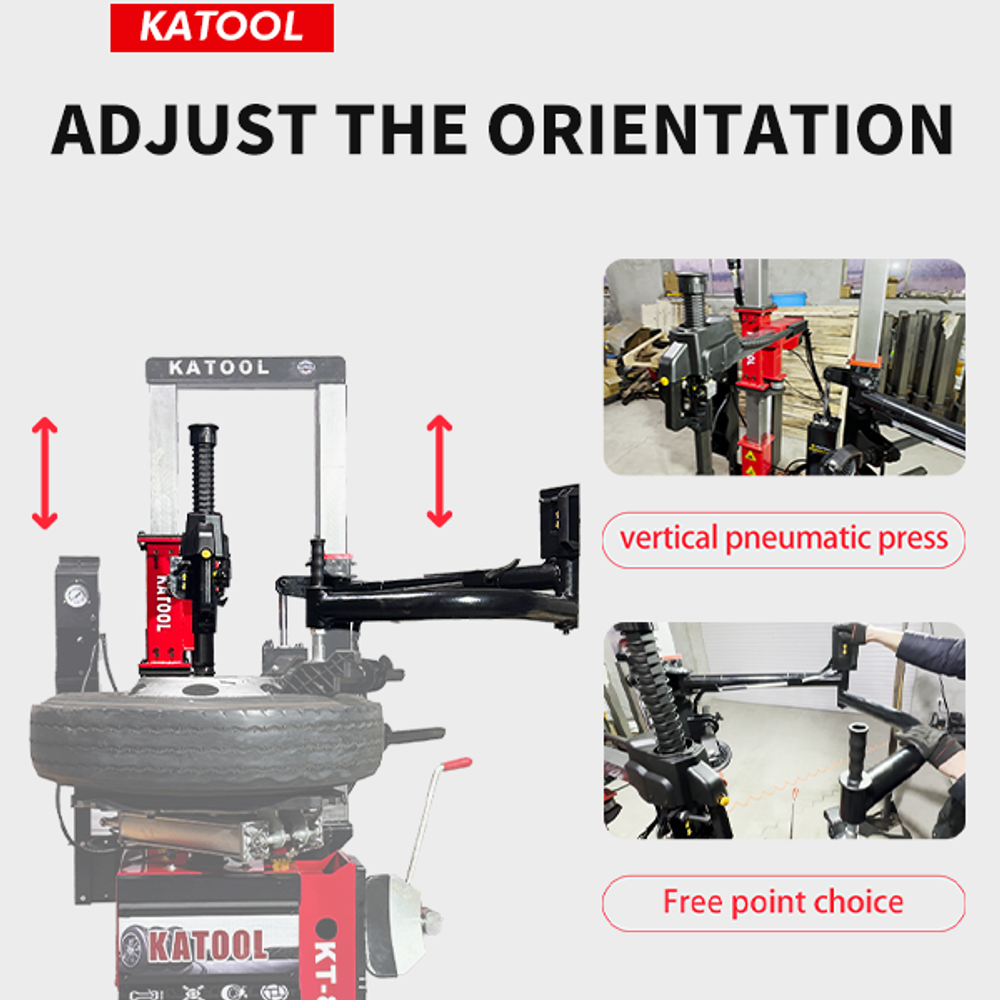 Katool KT-T855 Vertical Tire Press Tire Changer