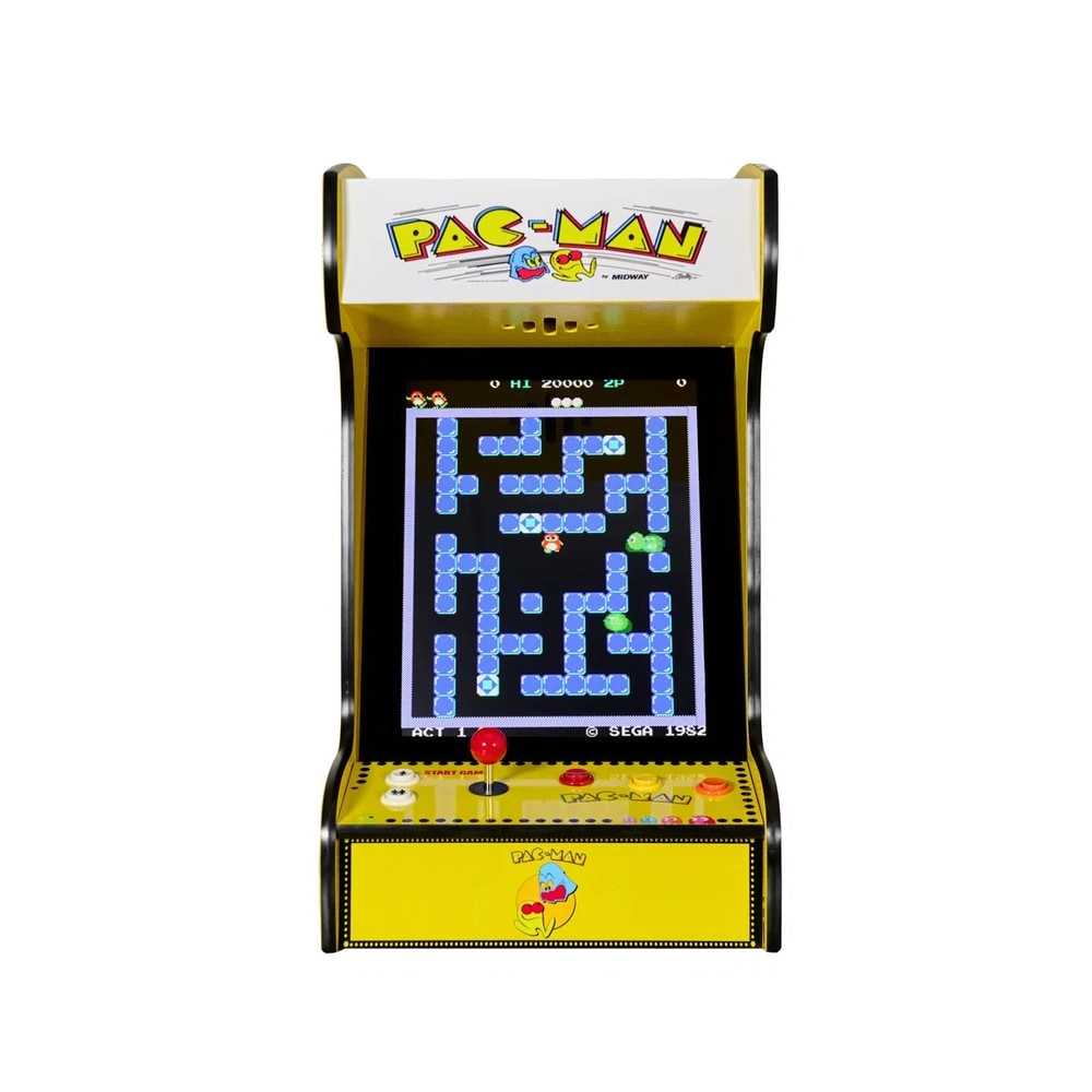 412 Classic Retro Games Tabletop Arcade Machine by  (Yellow)