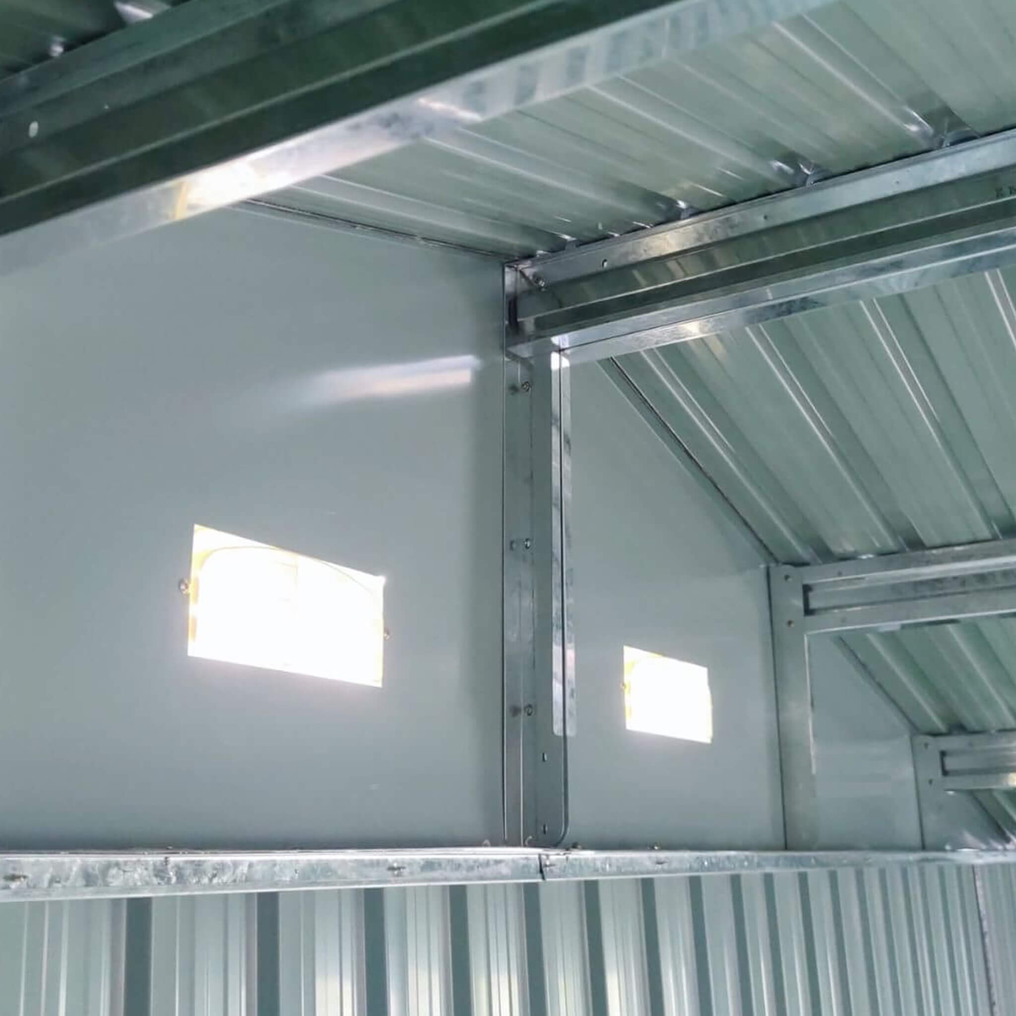 [13x20FT] Alora Large Heavy-Duty Outdoor Metal Storage Shed With Double Doors