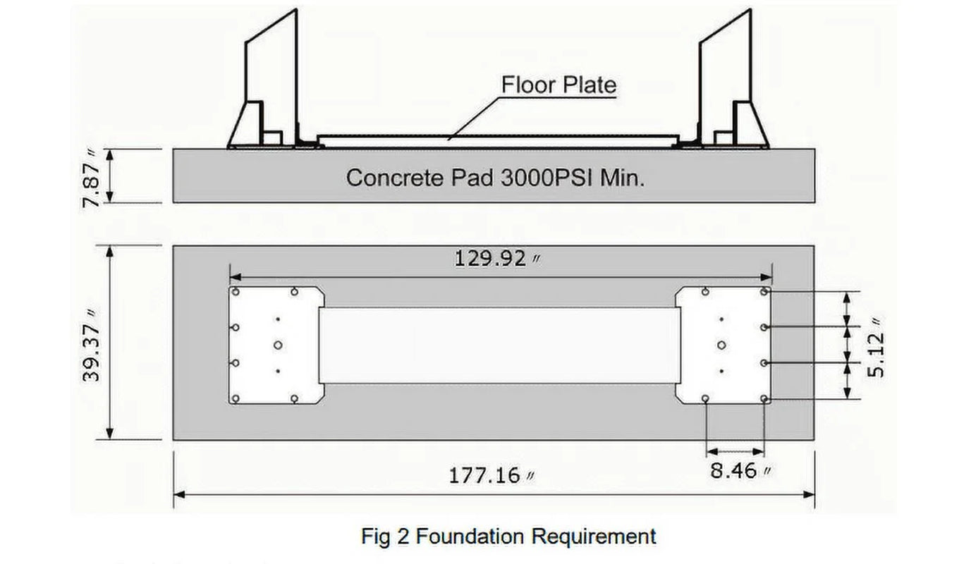10000 Lb Capacity, Two Post Hydraulic Auto Car Lift, 220V | AGT-B1000