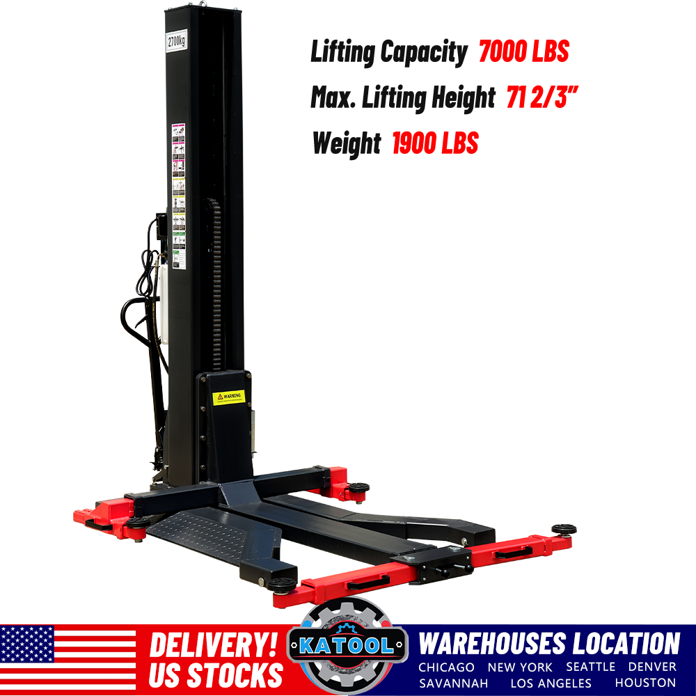 Katool KT-SPL700 7,000lbs Single Post Lift