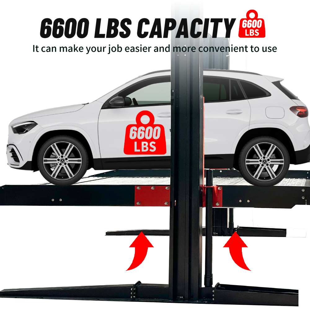 Katool KT-P2700 6,600lbs Two Post Parking Lift