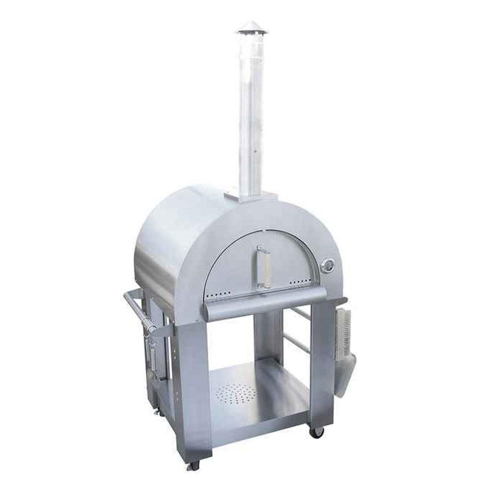 Kokomo Wood Fired Pizza Oven – 32” Stainless Steel, Freestanding or Built-In Options