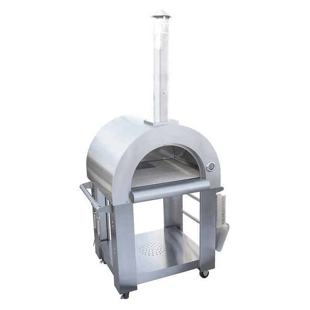 Kokomo Wood Fired Pizza Oven – 32” Stainless Steel, Freestanding or Built-In Options