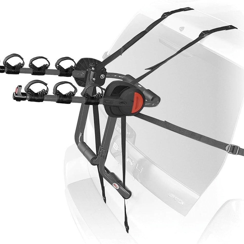 3 Bike Bicycle Carrier Trunk Mount Rack for Cars SUV Minivan Hatchback Sedan