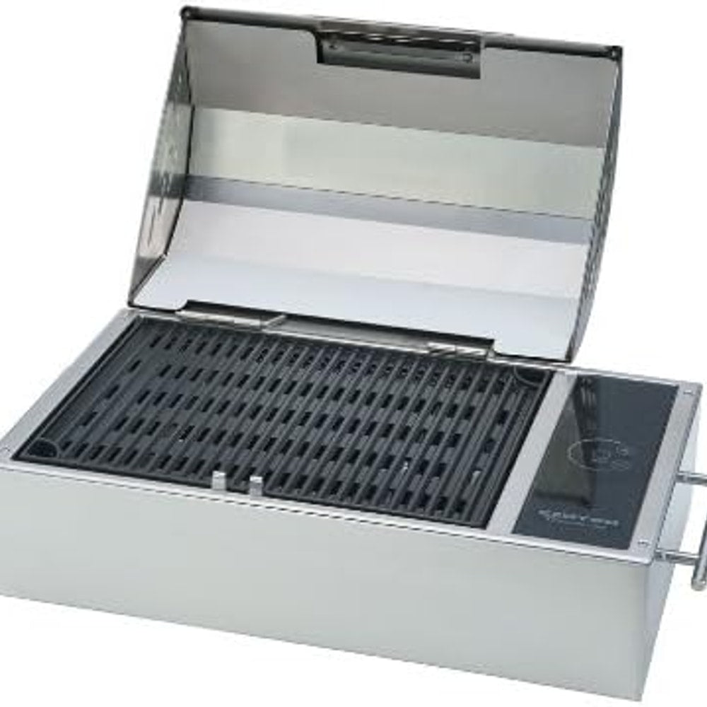 Kenyon B70082 Floridian All Seasons Portable Stainless Steel Electric Grill, 120V