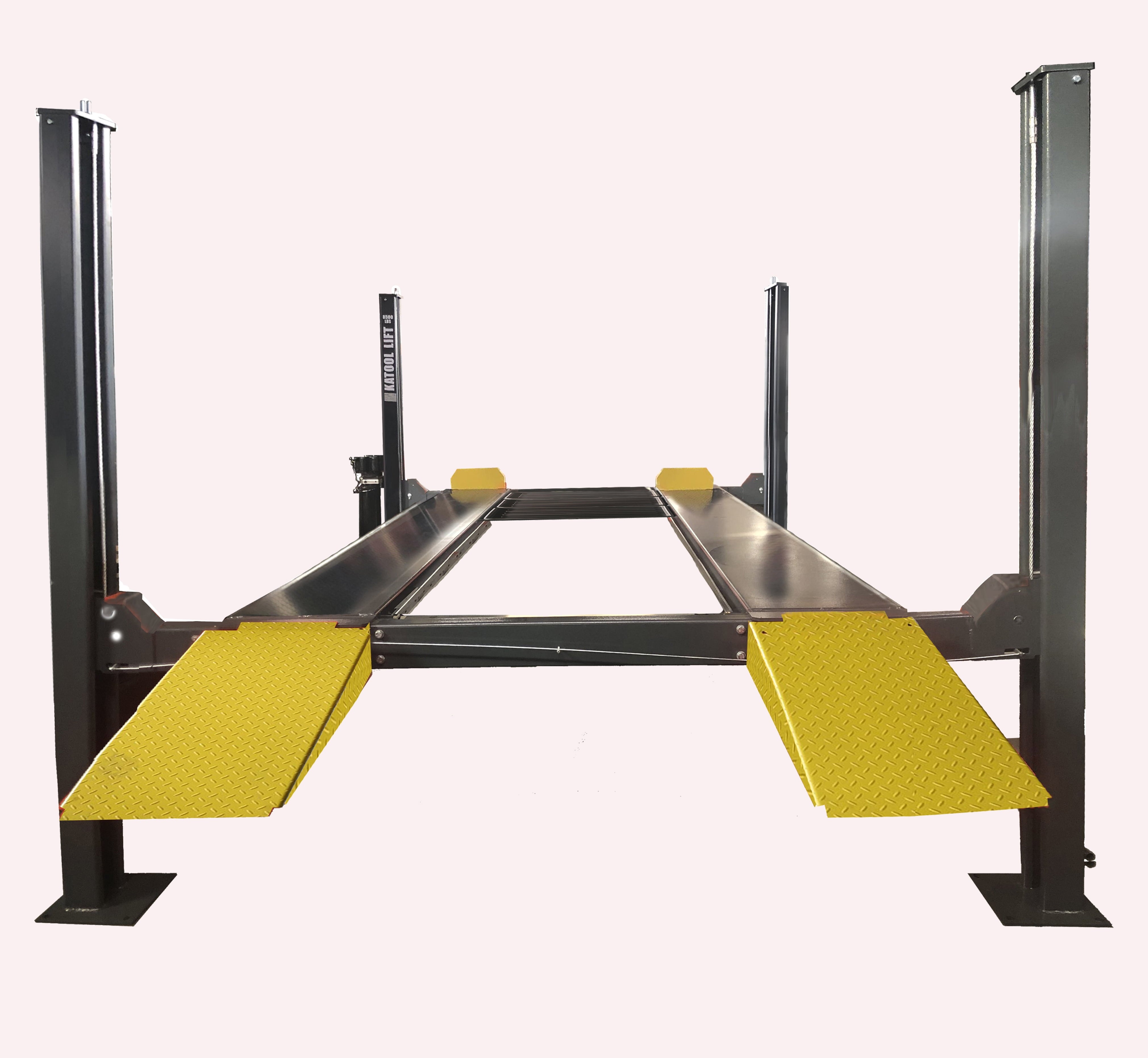 KT-4H850 Four Post Parking Lift Storage Service Car Auto Lift Truck Hoist with Caster Kit for Home Garage,Repair Shop