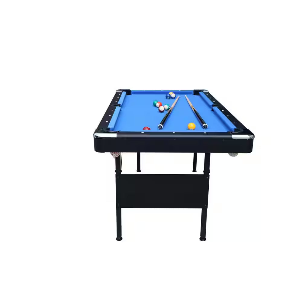 5.5 Ft. Game Table, Pool Table, Billiard Table, Table Games, Children'S Game Table, Multi Game Table Table Games in Blue