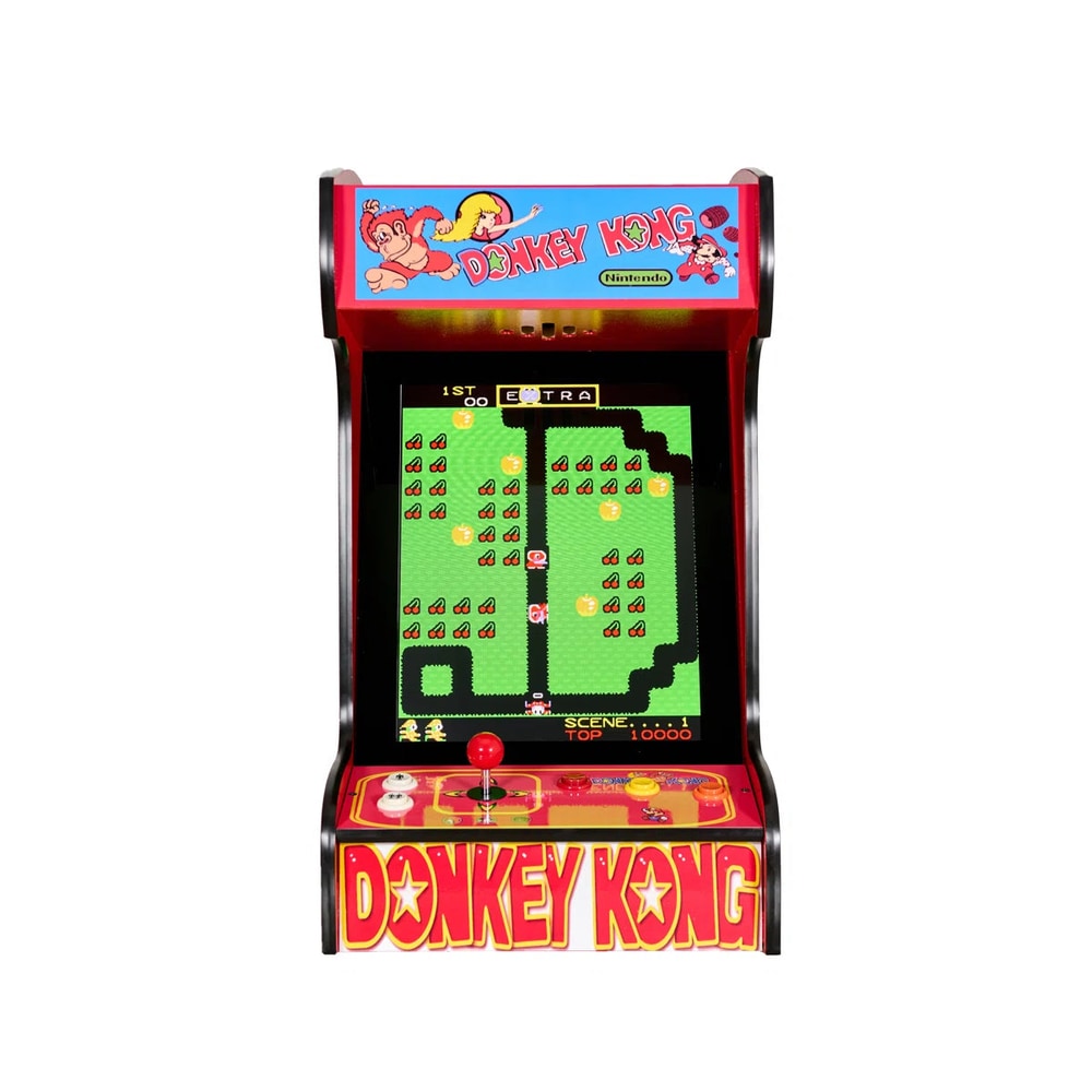 412 Classic Retro Games Tabletop Arcade Machine by  (Red)