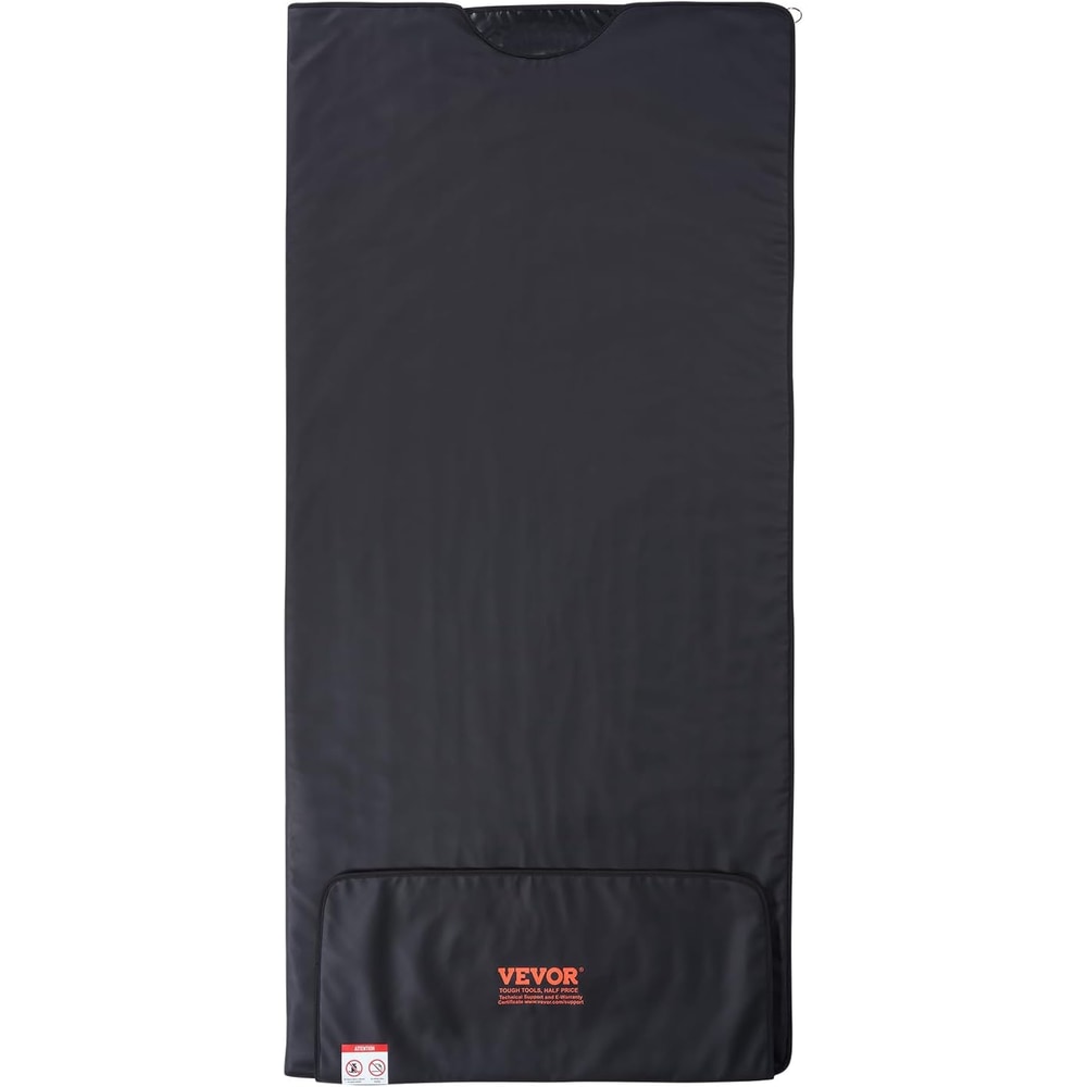 VEVOR Sauna Blanket for Detoxification, Portable Far Infrared Sauna for Home, PU Sauna Bag w/Therapy Stones & Carbon Fiber Heating, 1-6 Level Adjustable Temp 95-185℉, 1-60 Minutes Timer, 75 x 35in