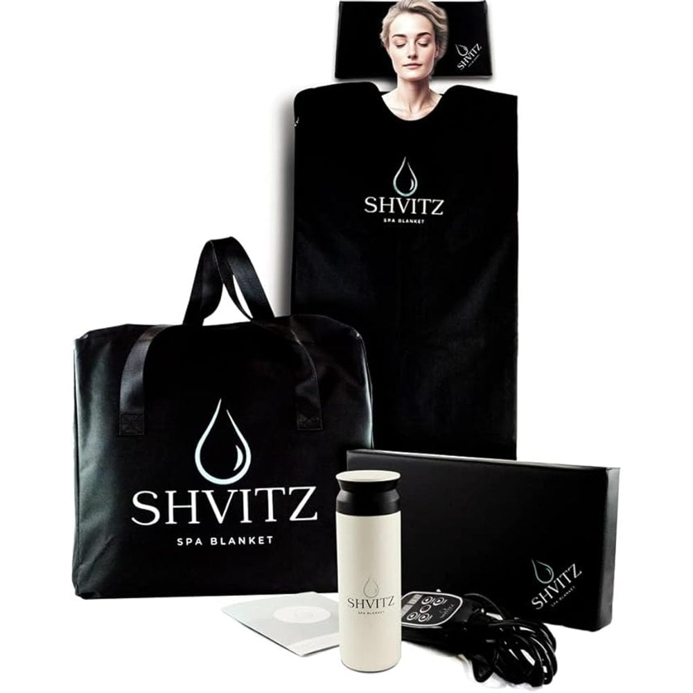 Shvitz Infrared Sauna Blanket - Portable Sauna For At Home Far Infrared Therapy to Detox and Relax Your Body and Mind - Used by the Elite and Athletes for Next Level Relaxation and Exercise Recovery