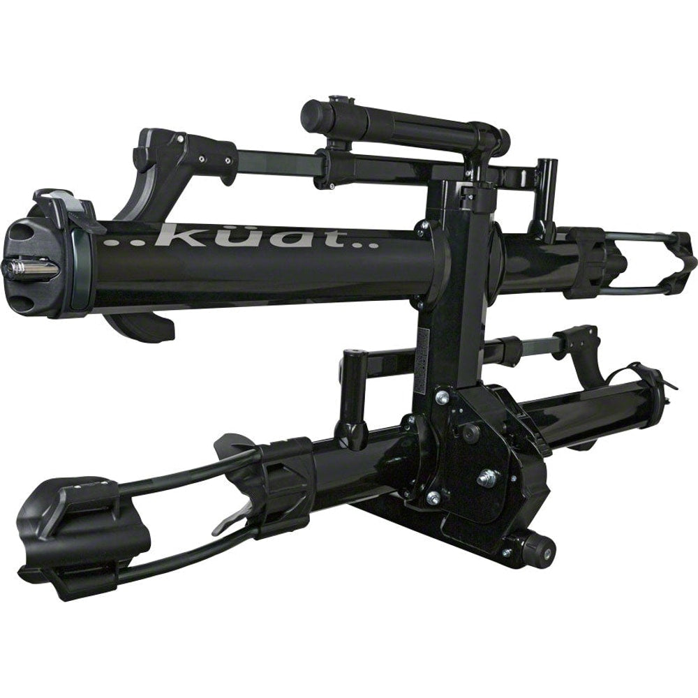 Kuat NV 2.0 Hitch Bike Rack - 2-Bike 2" Receiver - BLK Metallic/Gray Anodize