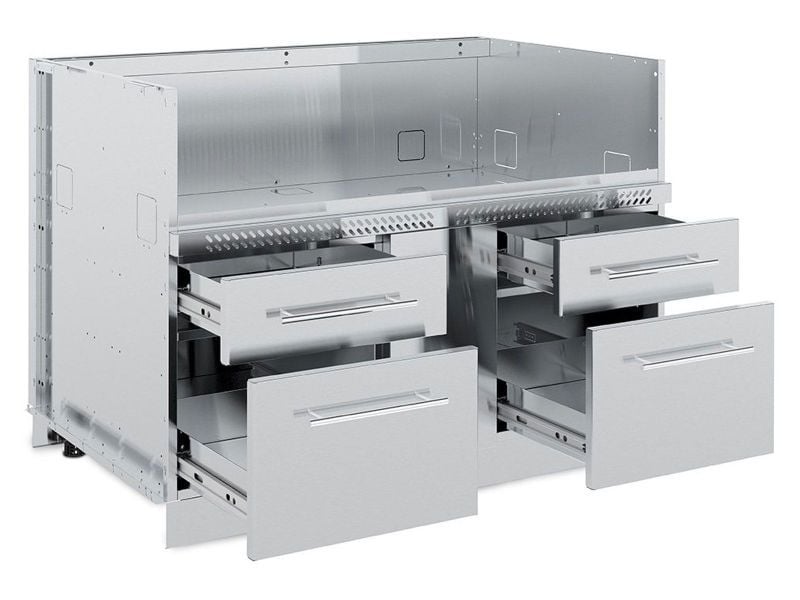 Broil King Imperial QS 690i 6-Burner Gas Grill Island With Rotisserie & Side Burner & iQue™ Technology Control