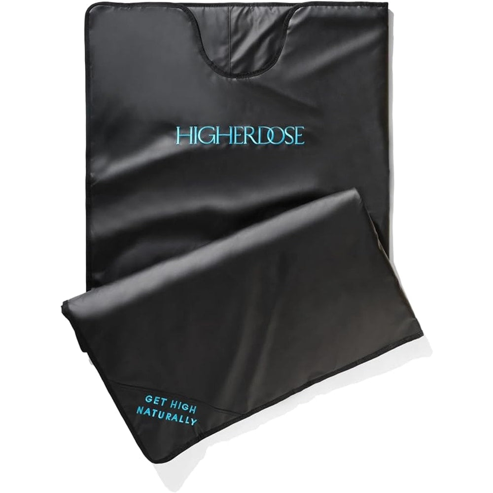 HigherDOSE Infrared Sauna Blanket - Personal Sauna to Relax & Detox Your Body and Mind - Portable Sauna Blanket for Home Sauna Therapy - Plush Thermal Blanket with Far Infrared Heat